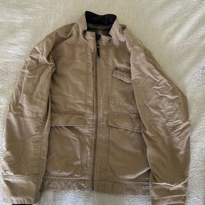 Men’s Canvas Mountain Hardwear Jacket with fleece lining